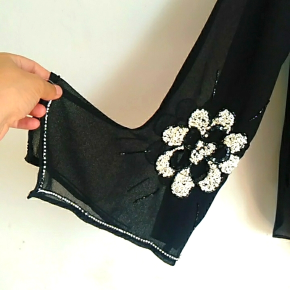 Glitter top and blazer set two piece size 42 - Picture 9 of 14